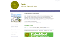 Desktop Screenshot of cytun.org.uk